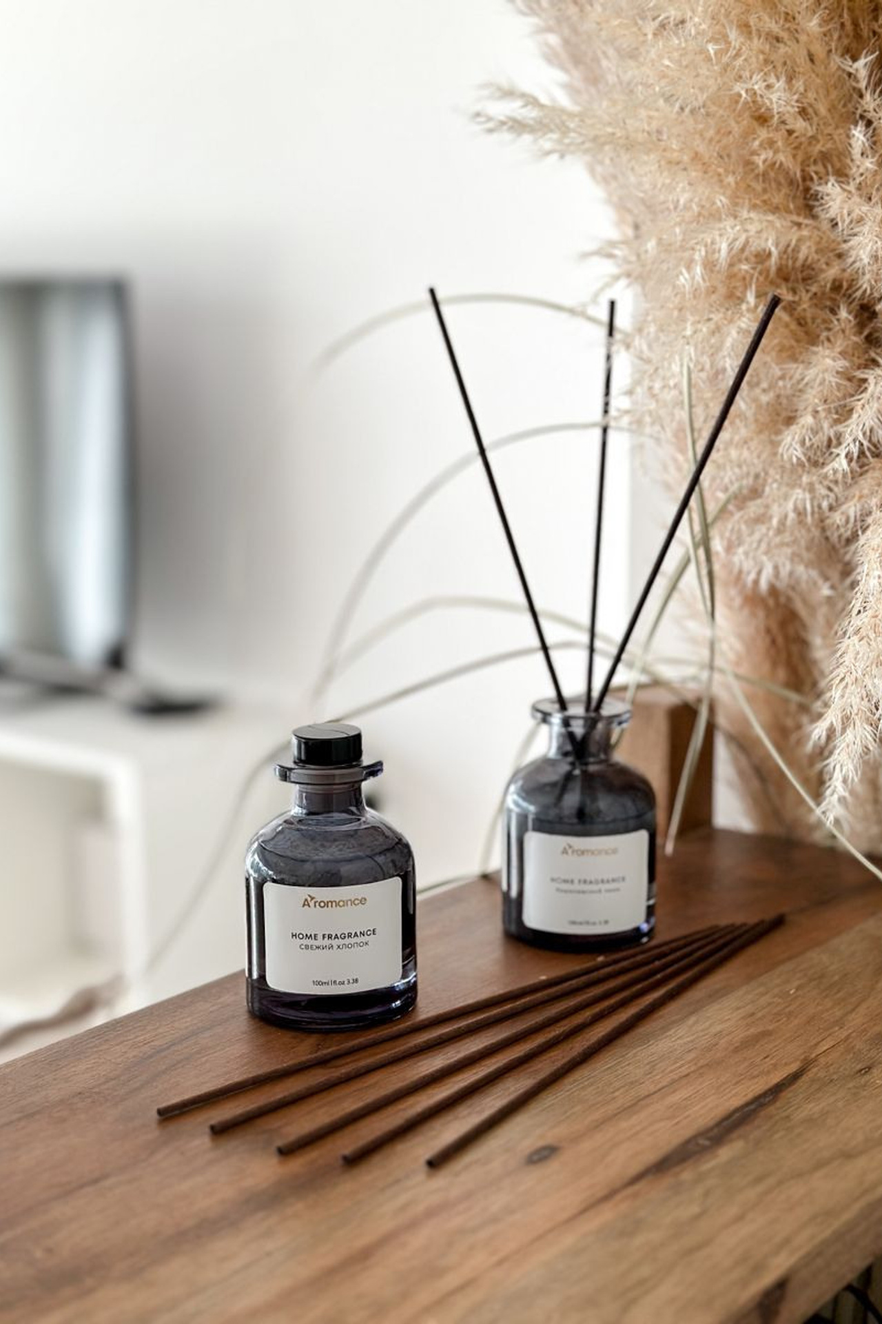 Профессиональная съемка диффузоров с акцентом на эстетику дизайна