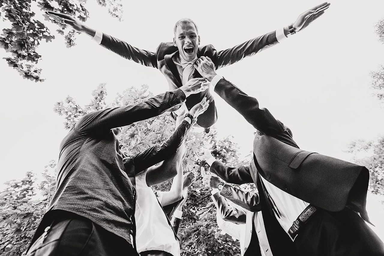 Свадебное фото в студии. Руслан и Татьяна. Фотограф в Варшаве Анна Розова