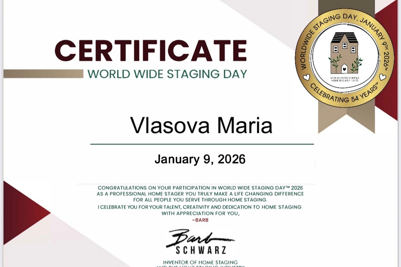 Сегодня 9 января — Всемирный День Хоумстейджинга ✨. Власова Мария Хоумстейджер в Великом Новгороде