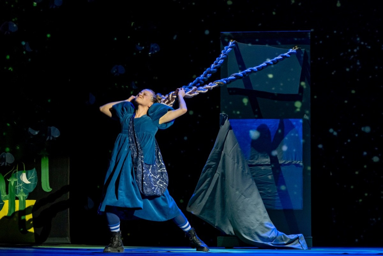 Декорации для спектакля «Принцесса на горошине» | Калининградский Драматический Театр. История занавеса. Превращаем идею в технологию