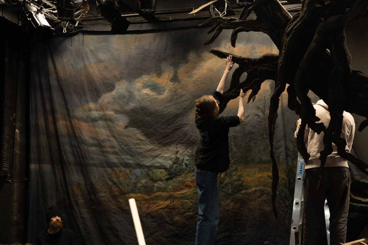 «Гроза» театральное объединение «Озеро». История занавеса. Превращаем идею в технологию