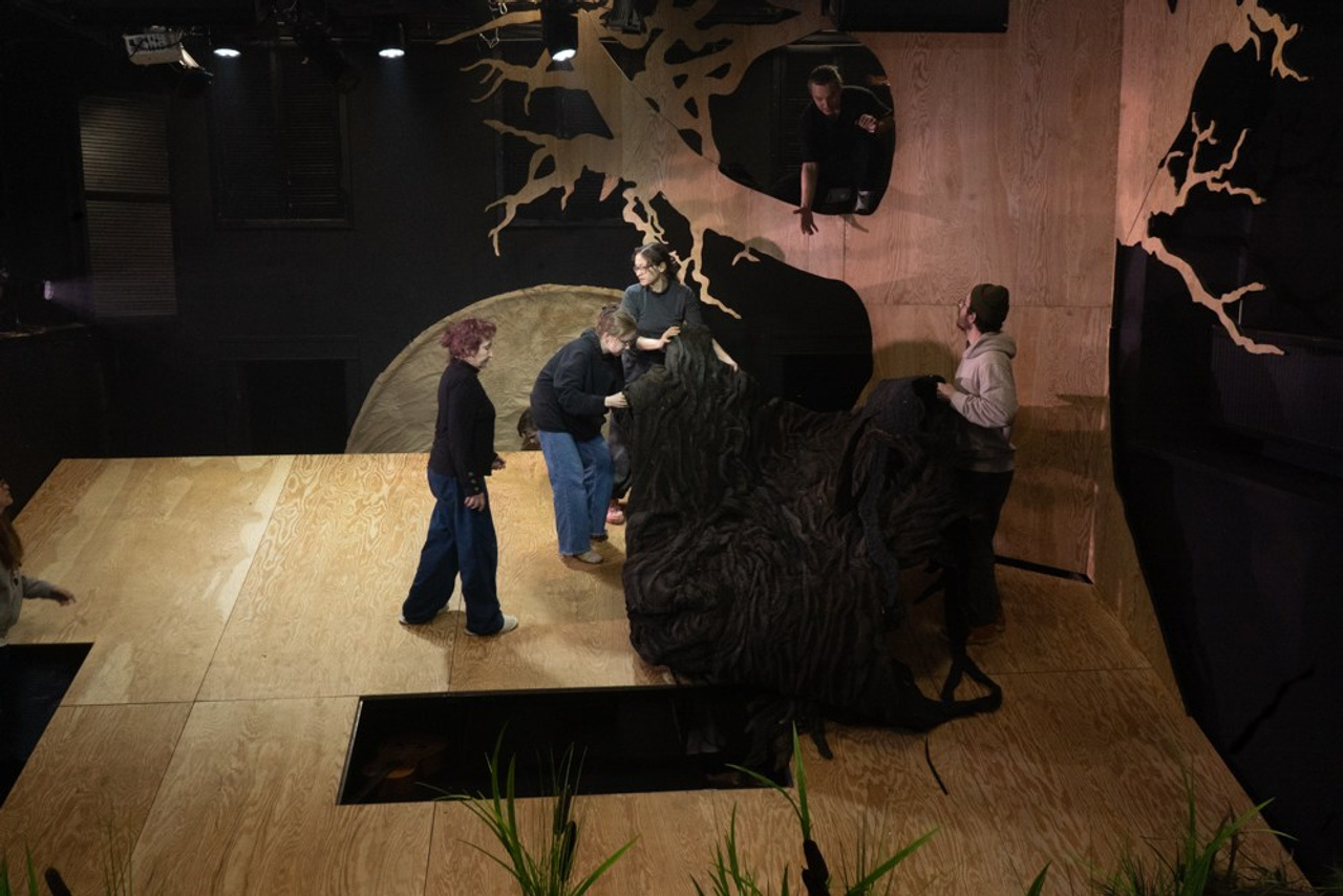 «Гроза» театральное объединение «Озеро». История занавеса. Превращаем идею в технологию