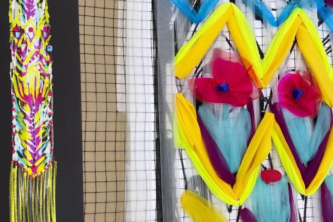 Декорации для балета «Озорные частушки» | Театр балета им. Якобсона. История занавеса. Превращаем идею в технологию