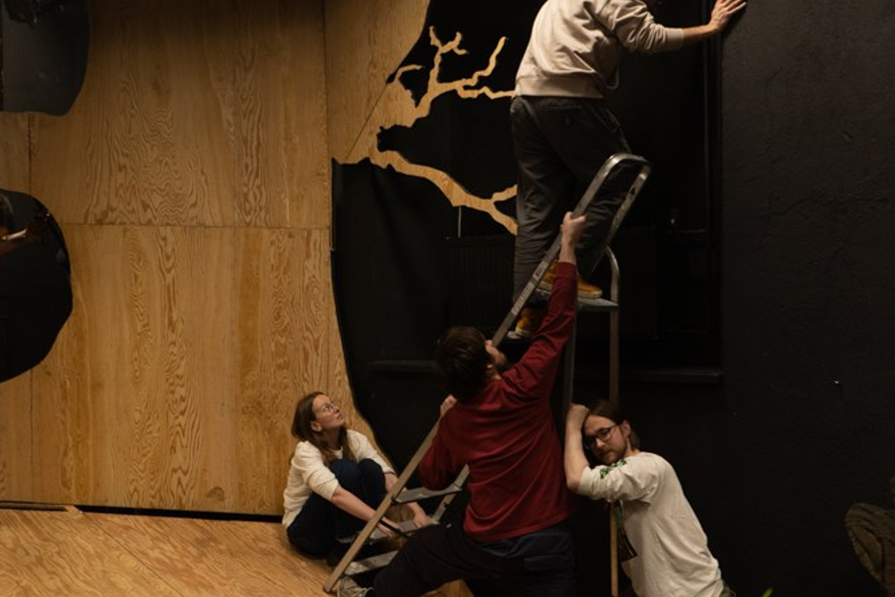 «Гроза» театральное объединение «Озеро». История занавеса. Превращаем идею в технологию