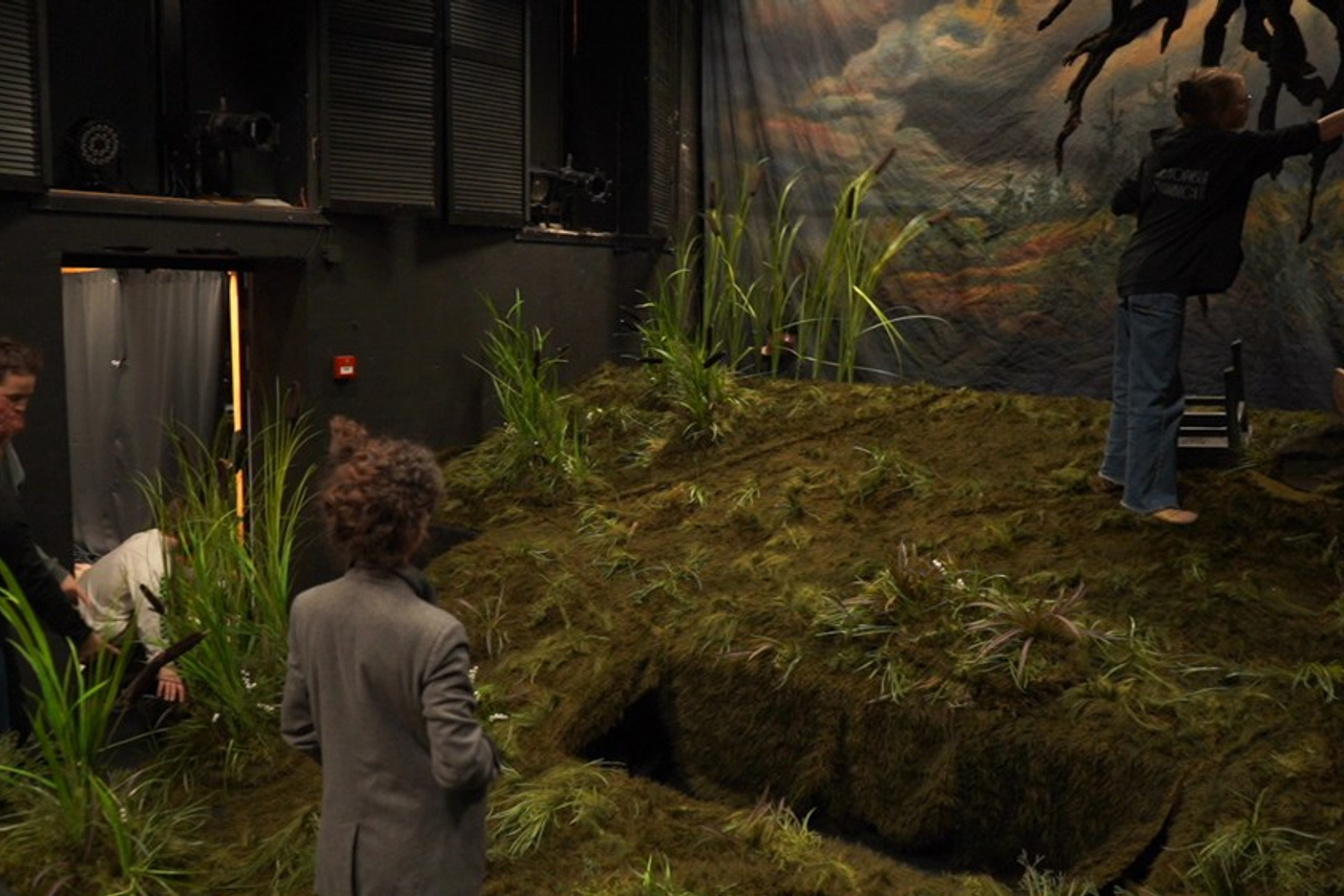 «Гроза» театральное объединение «Озеро». История занавеса. Превращаем идею в технологию