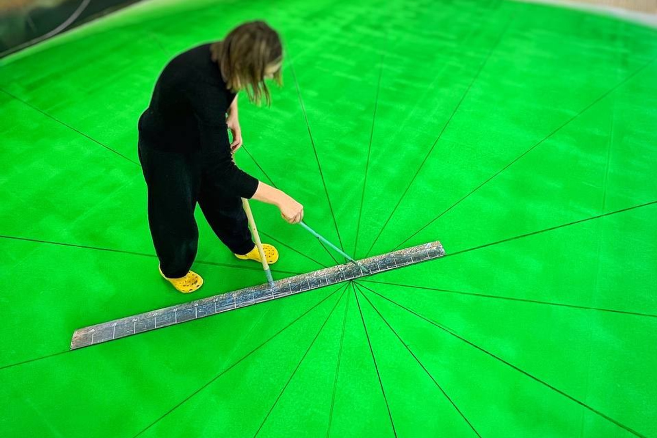 Декорации для спектакля «Принцесса на горошине» | Калининградский Драматический Театр. История занавеса. Превращаем идею в технологию