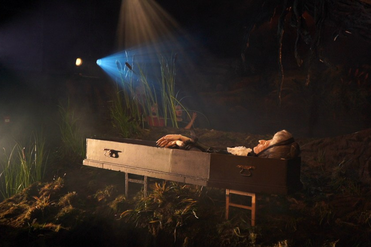 «Гроза» театральное объединение «Озеро». История занавеса. Превращаем идею в технологию