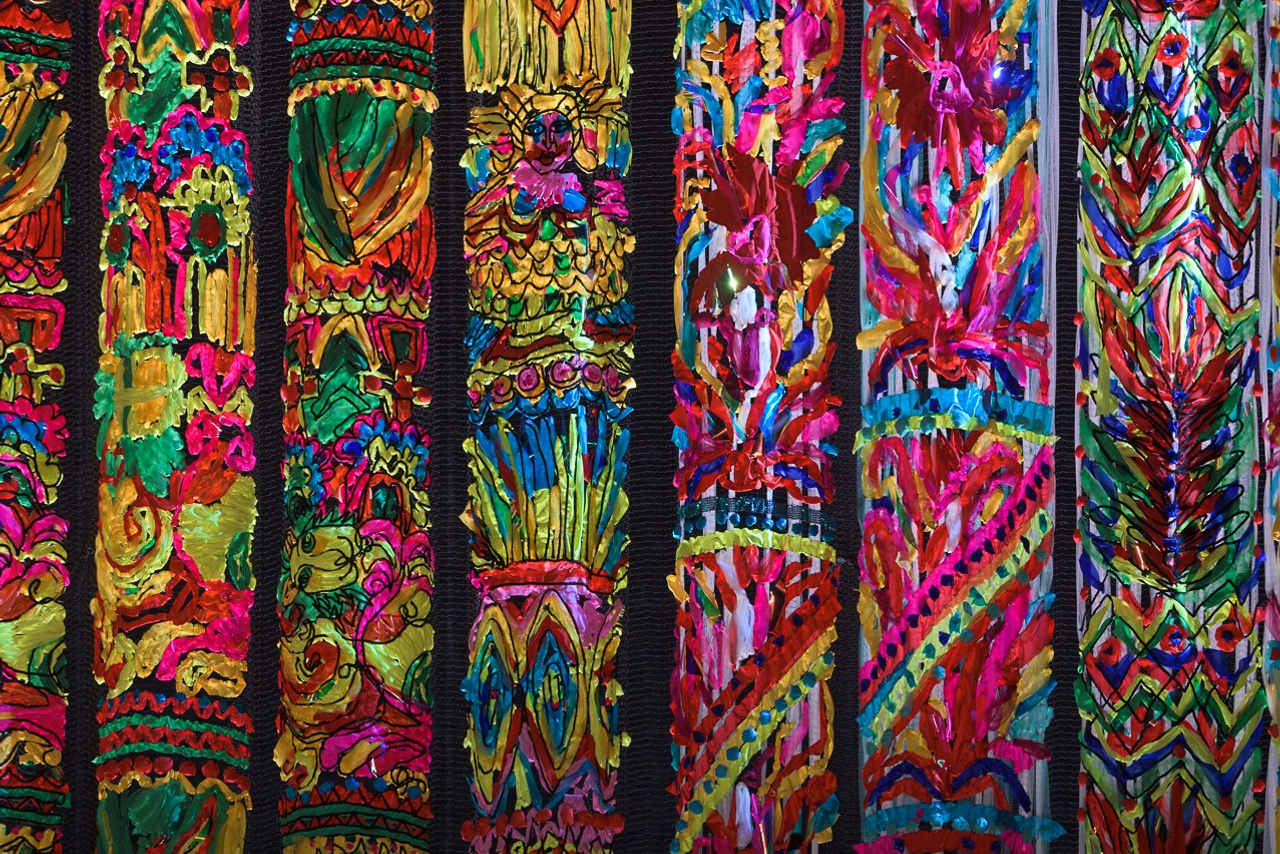 Декорации для балета «Озорные частушки» | Театр балета им. Якобсона. История занавеса. Превращаем идею в технологию