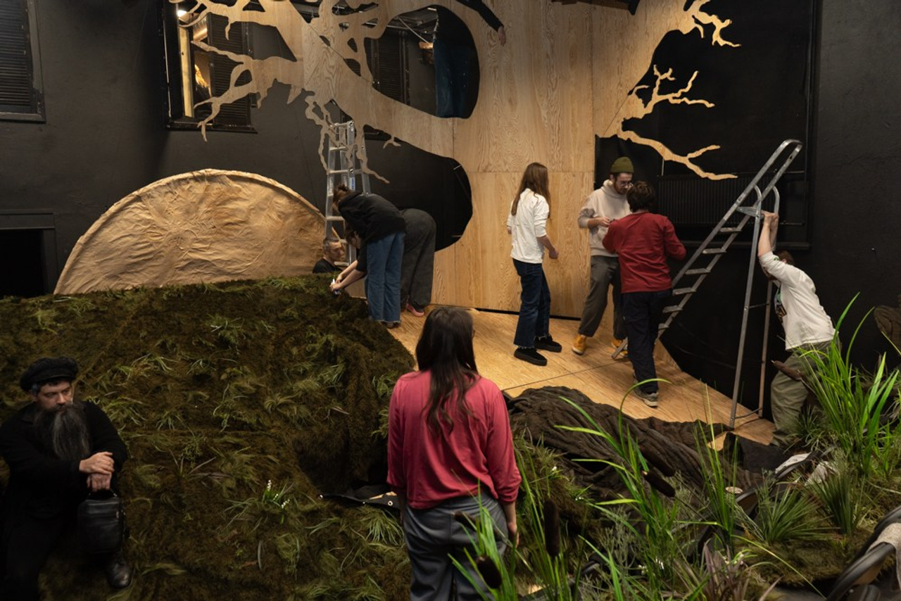 «Гроза» театральное объединение «Озеро». История занавеса. Превращаем идею в технологию