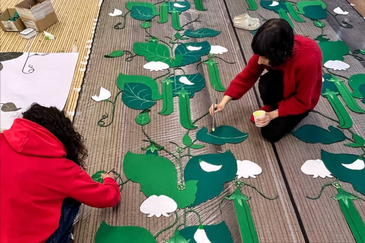 Декорации для спектакля «Принцесса на горошине» | Калининградский Драматический Театр. История занавеса. Превращаем идею в технологию