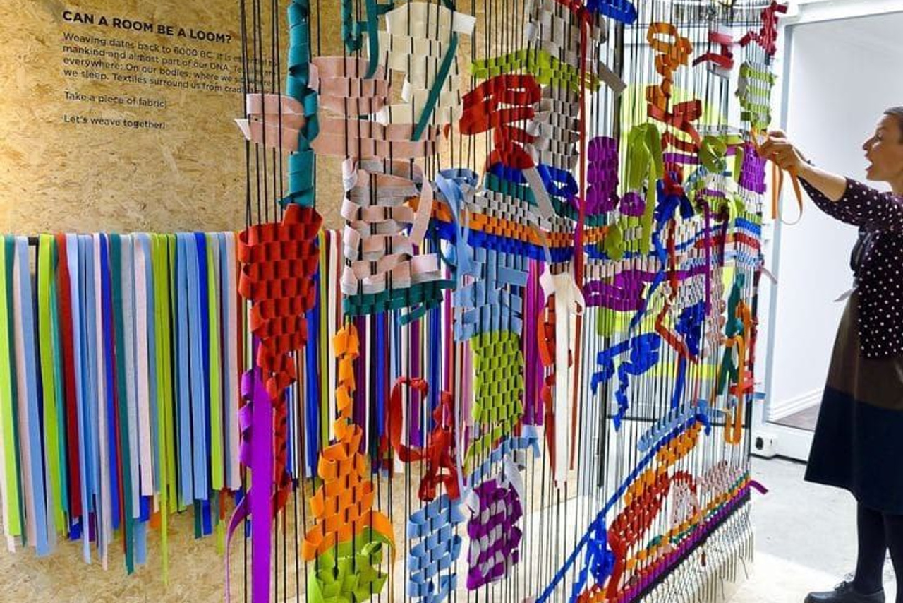 Декорации для балета «Озорные частушки» | Театр балета им. Якобсона. История занавеса. Превращаем идею в технологию