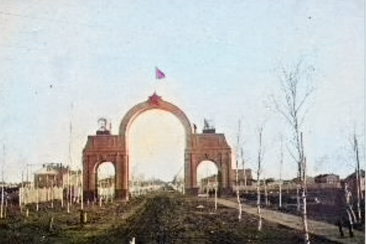 Первомайская демонстрация 1961 г. История Назиевского городского поселения