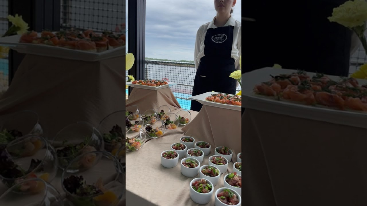 Стилизация фуршетной зоны и банкета на 60 человек для закрытого меропрития одного из крупных банков. Сет-дизайнер и фуд-стилист в Москве Инна Чертова