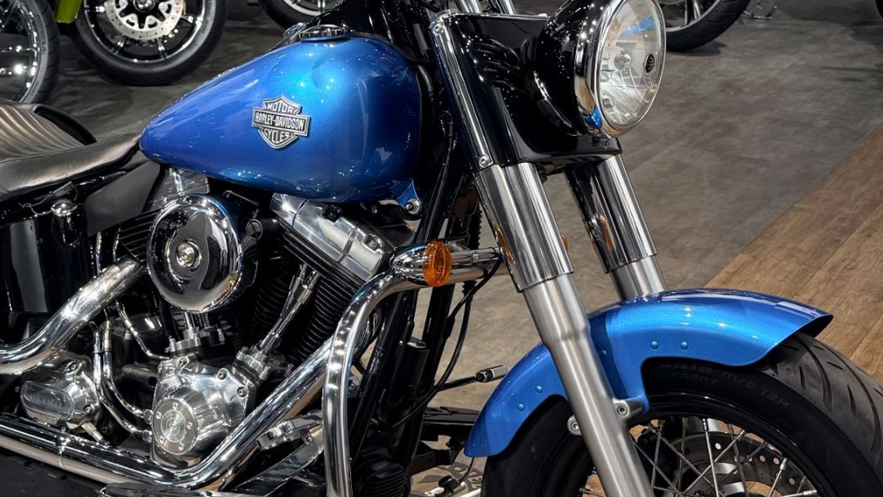 2013 HD Softail Slim ABS Big Blue Pearl (VIN *5HD*7751). Hello Davidson, Москва. Только хорошие мотоциклы…