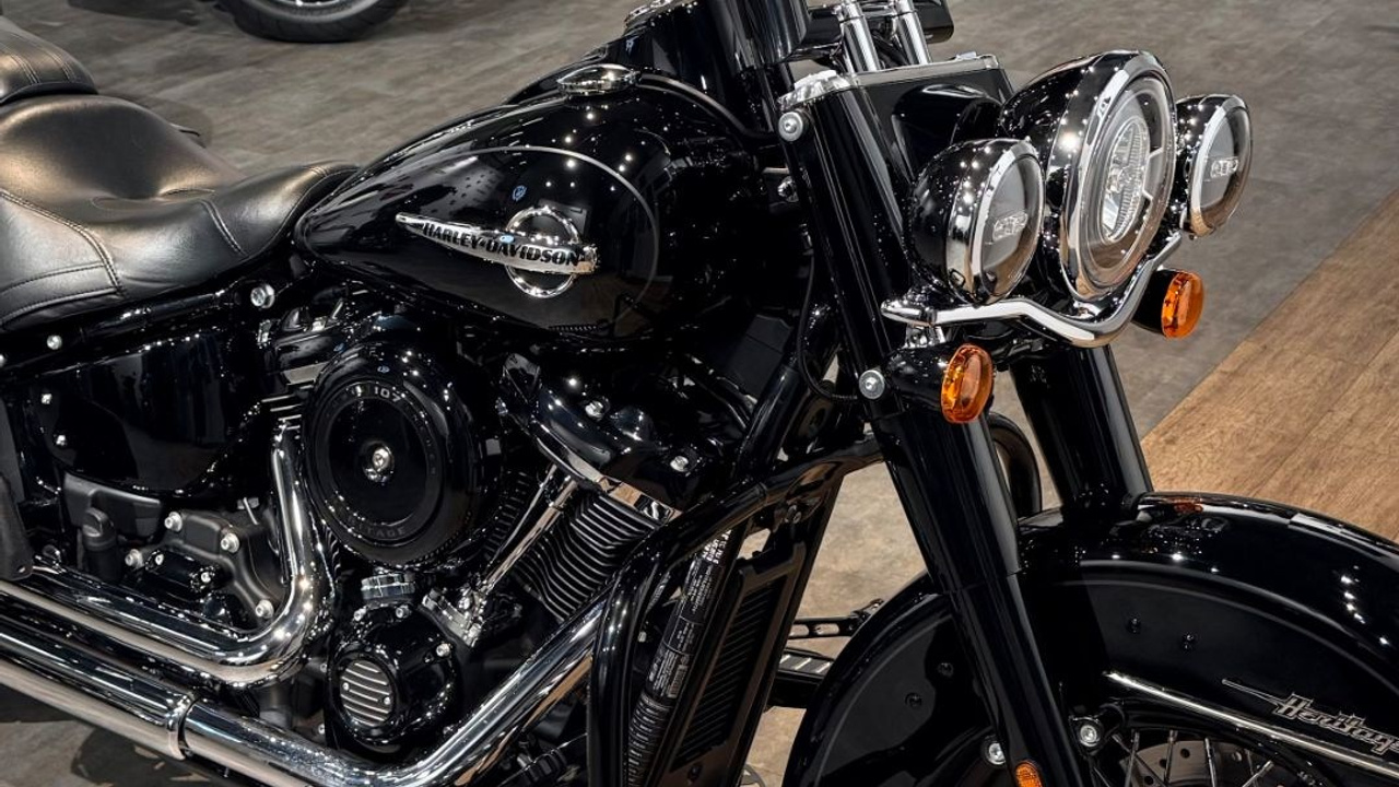 2018 Heritage 107 Black Bagger (VIN *5HD*4774). Hello Davidson, Москва. Только хорошие мотоциклы…