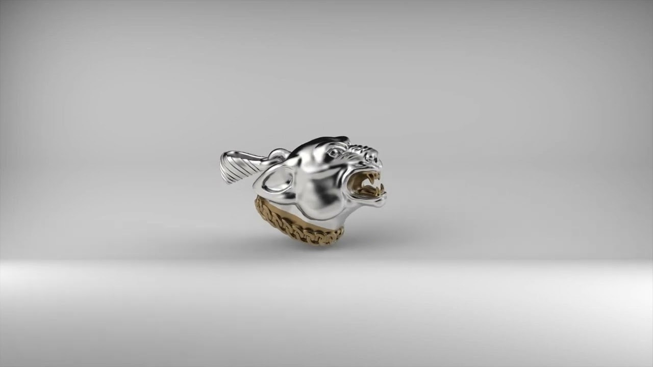 Авторские ювелирные биметаллические подвески с пантерой на заказ. JOKER-STUDIO УКРАШЕНИЯ 3D МОДЕЛИРОВАНИЕ ЛИТЬЁ