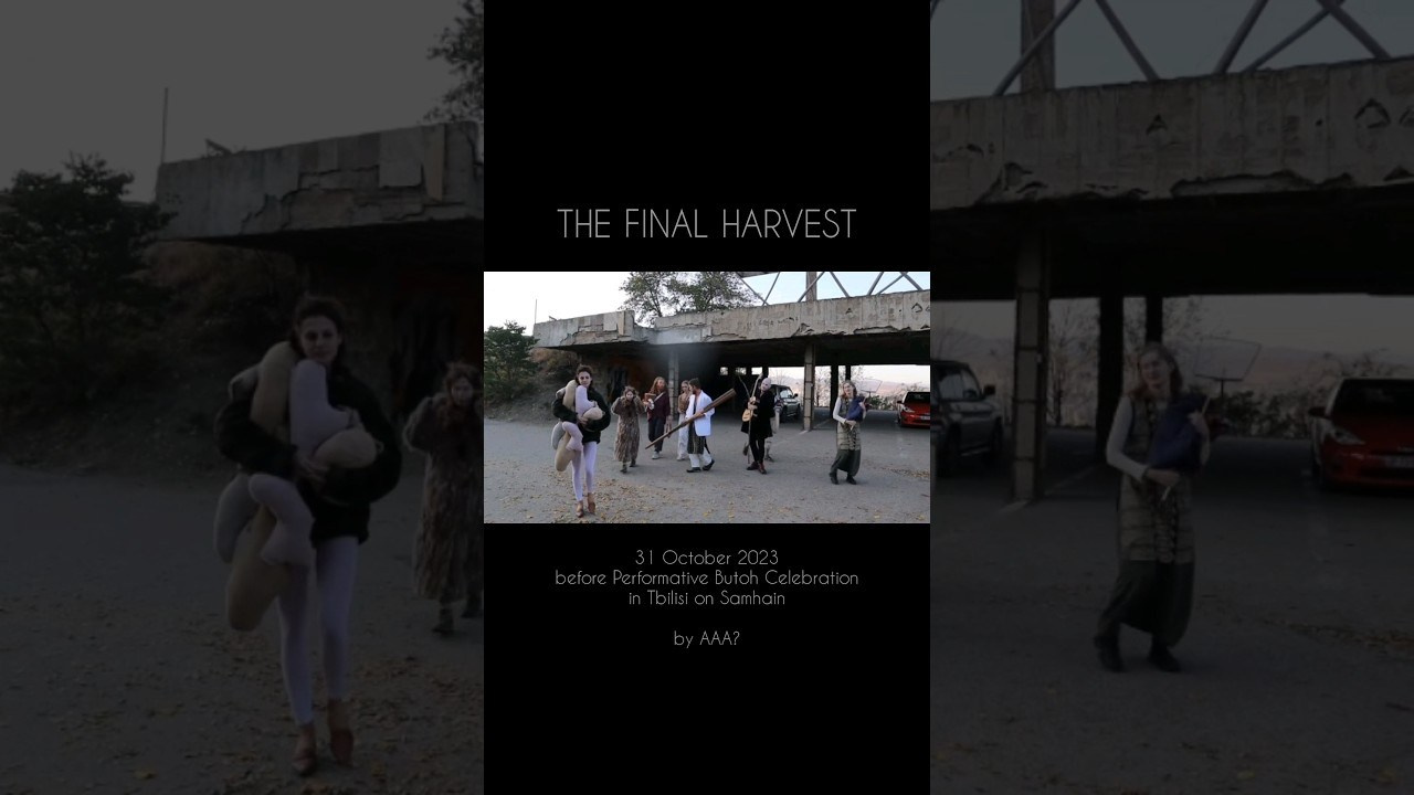 26-31 Oct 2023 butoh intensiv “Lost harvest”. Tbilisi, Georgia. Home