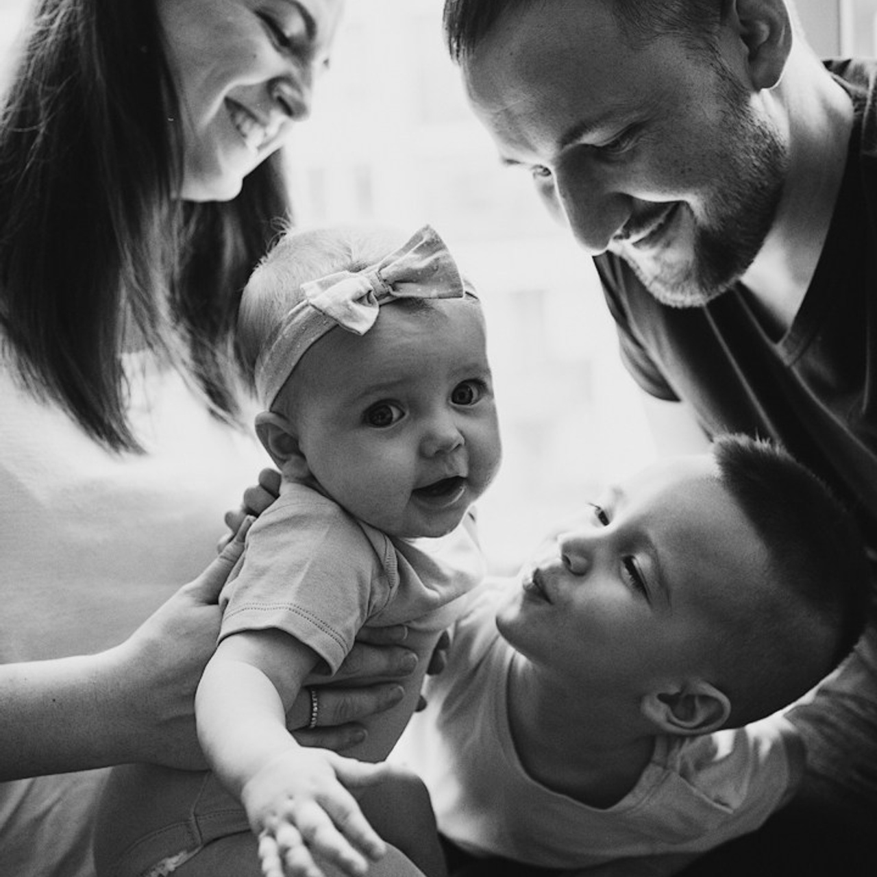 Дима, Юля, Миша и Даша