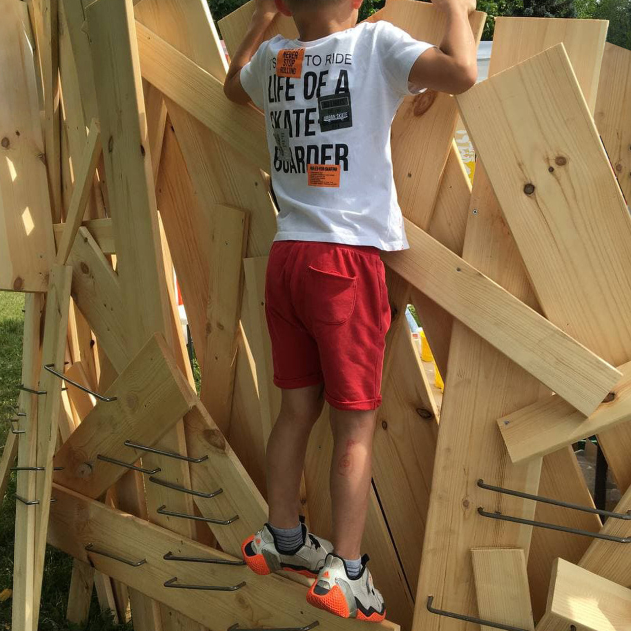 Fence. Elena Slobtseva is a visual multidisciplinary artist