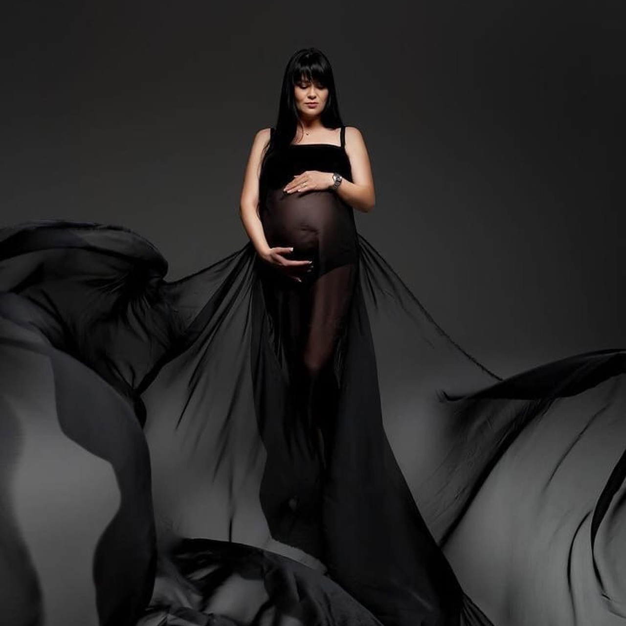 Фотодень для беременных в стиле Vogue. Фотограф беременности Краснодар