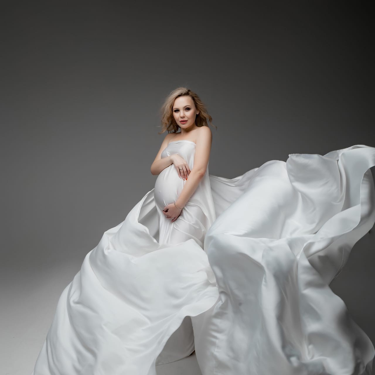 Фотодень для беременных в стиле Vogue. Фотограф беременности Краснодар