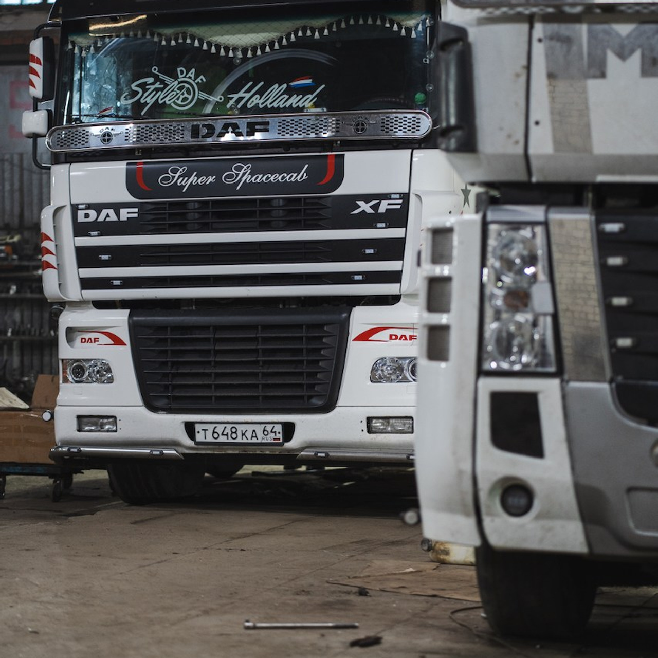 Съемка грузовой станции