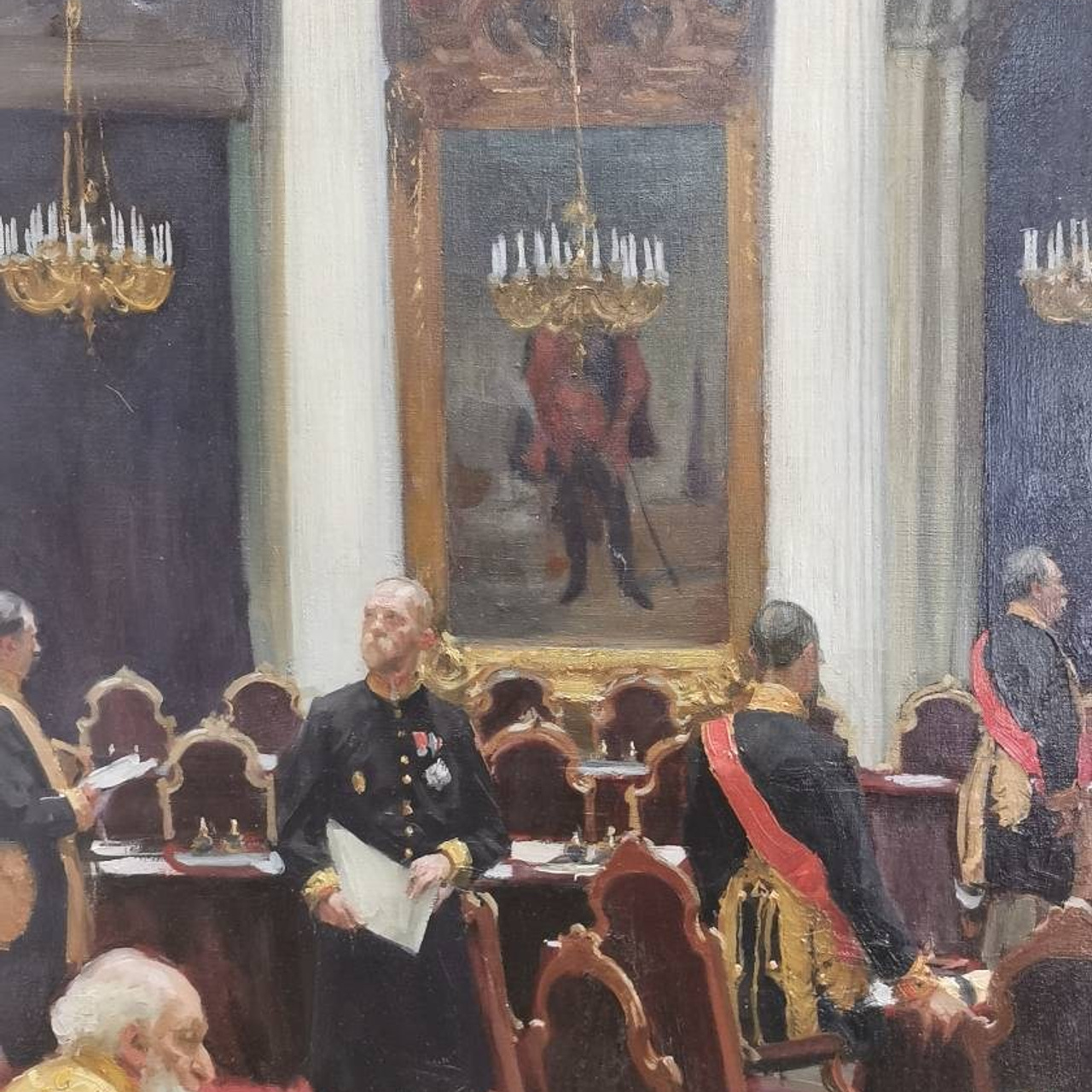 Мастерская Репина. Paintings by the artist Sergey Ratchin
