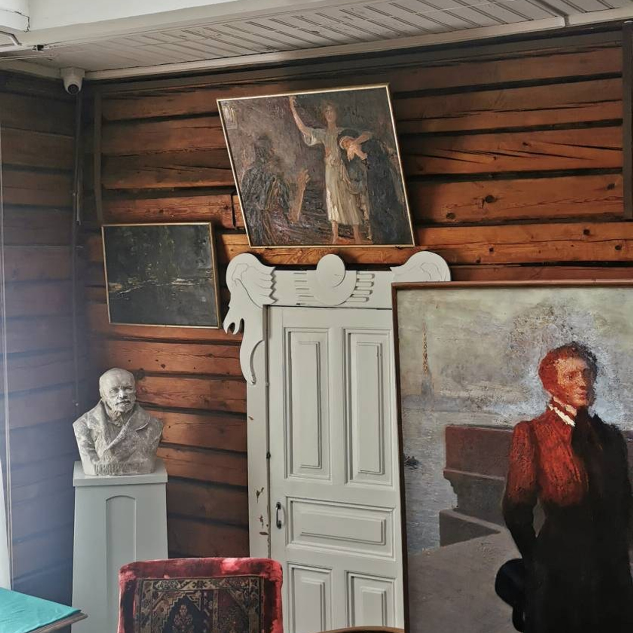 Мастерская Репина. Paintings by the artist Sergey Ratchin
