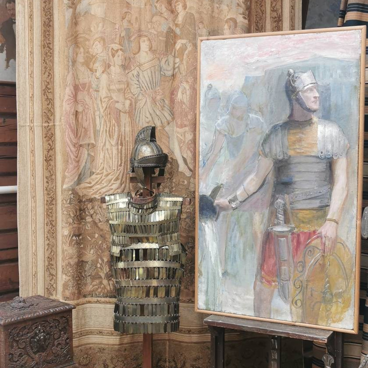 Мастерская Репина. Paintings by the artist Sergey Ratchin