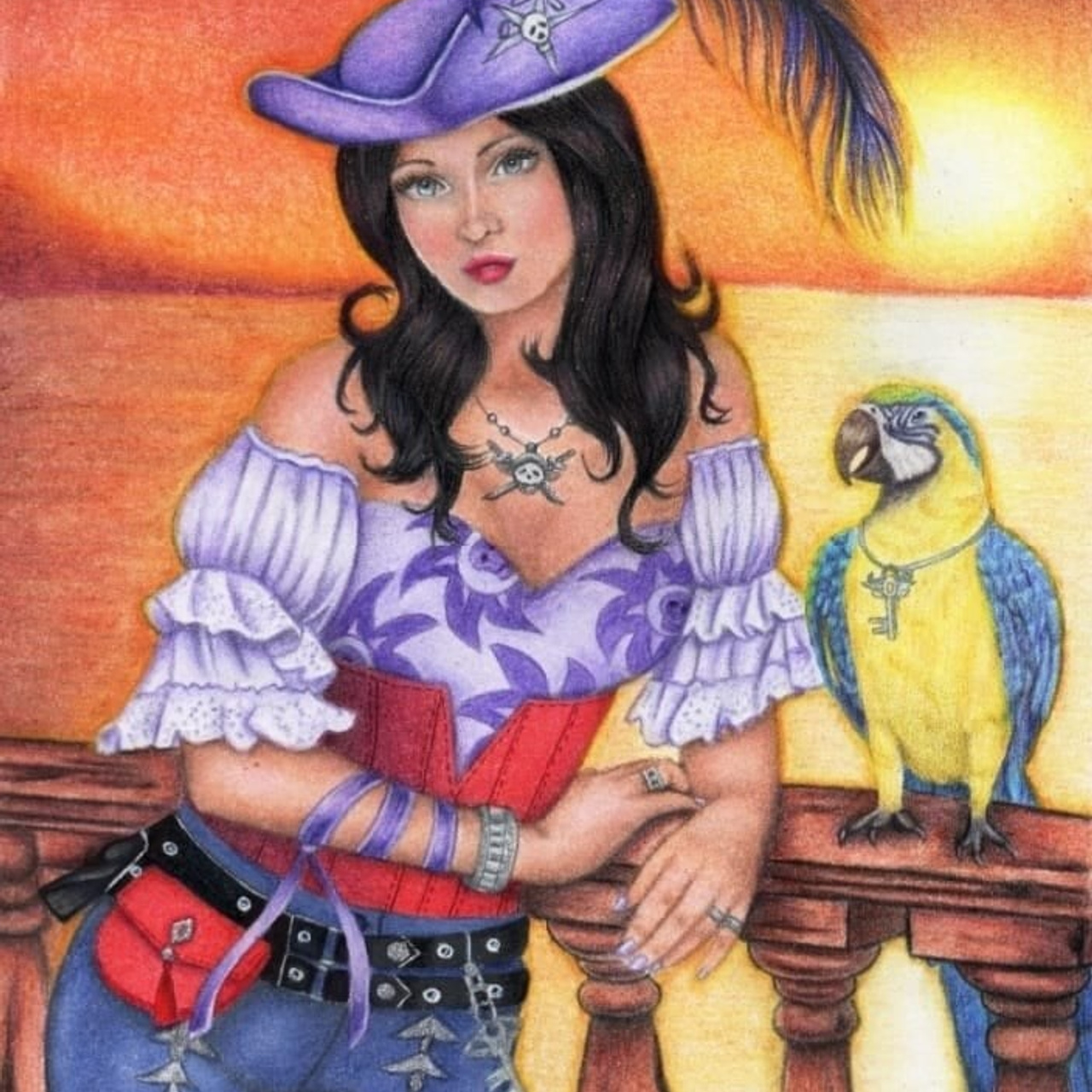 Pirates. Раскраски Алёны Лазаревой