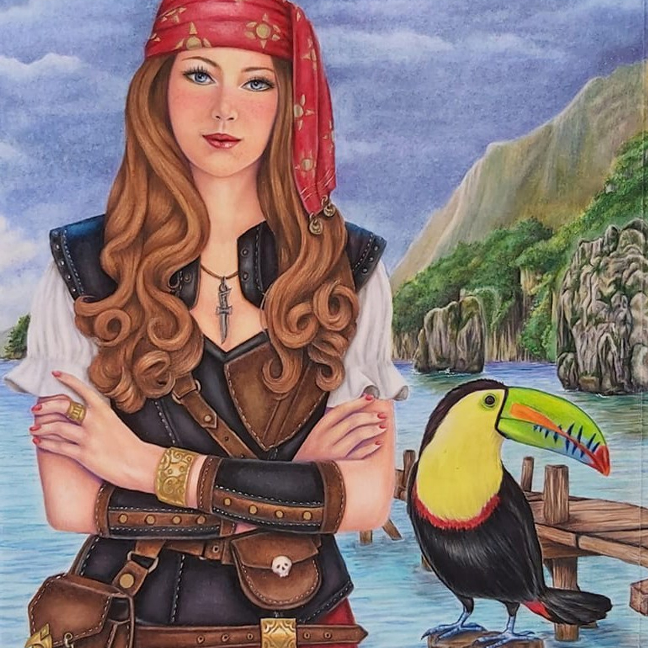 Pirates. Раскраски Алёны Лазаревой