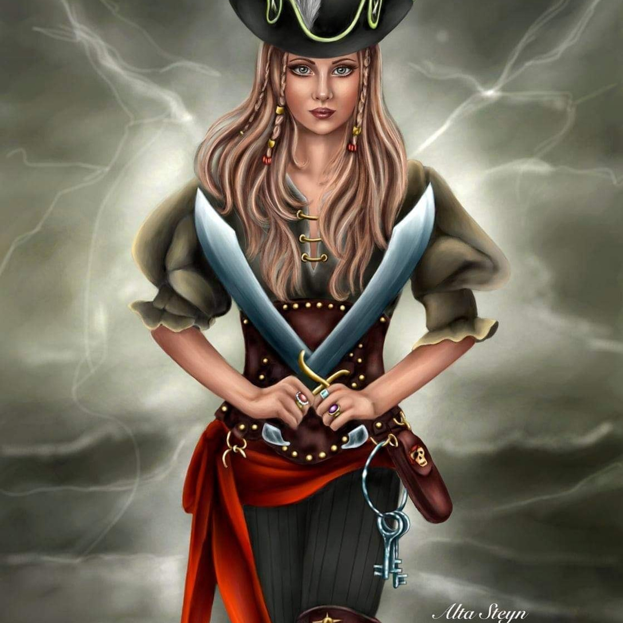 Pirates. Раскраски Алёны Лазаревой