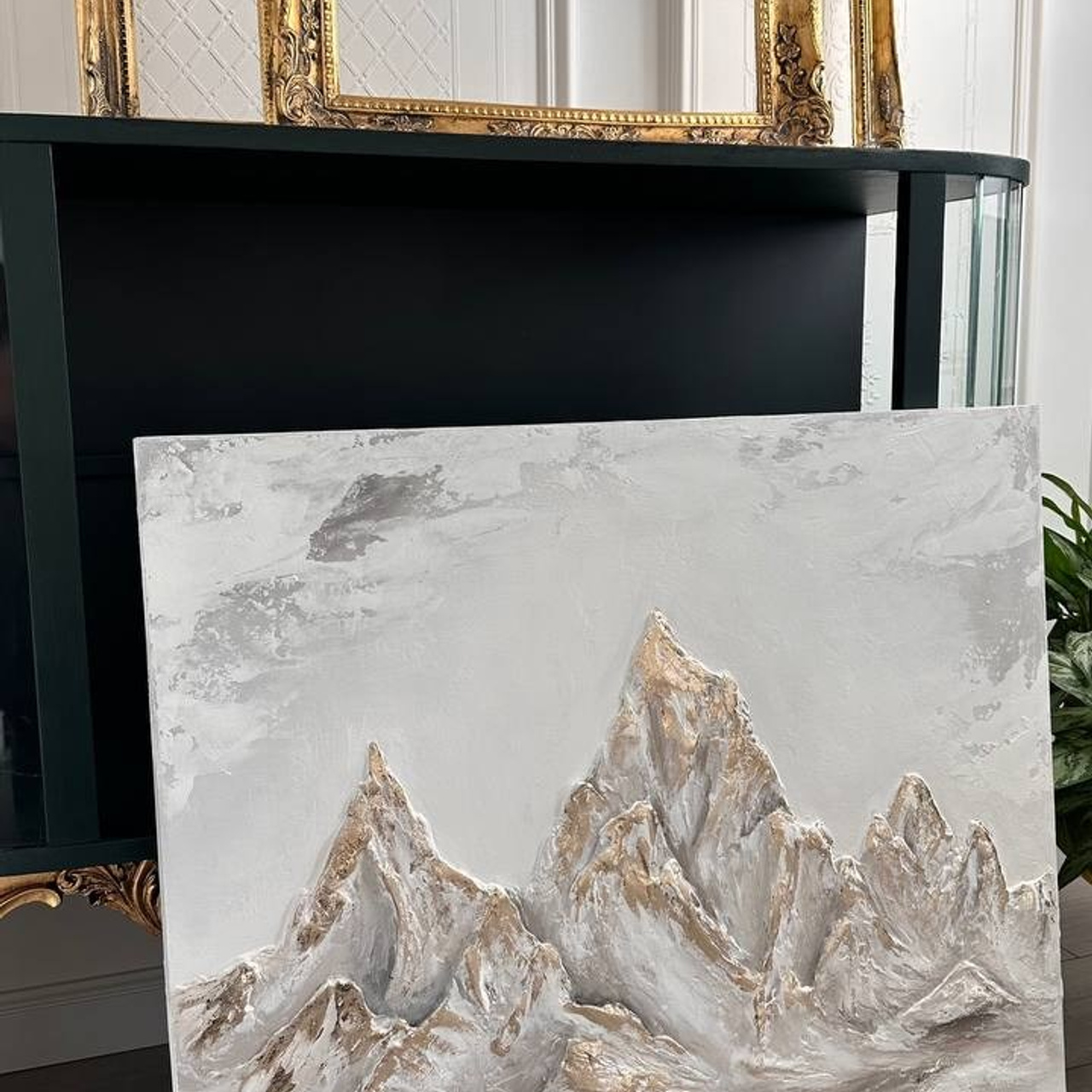 ЗОЛОТЫЕ ВЕРШИНЫ 25.500 RUB. Купить premium art, интерьерные картины в интернет-магазине MONA