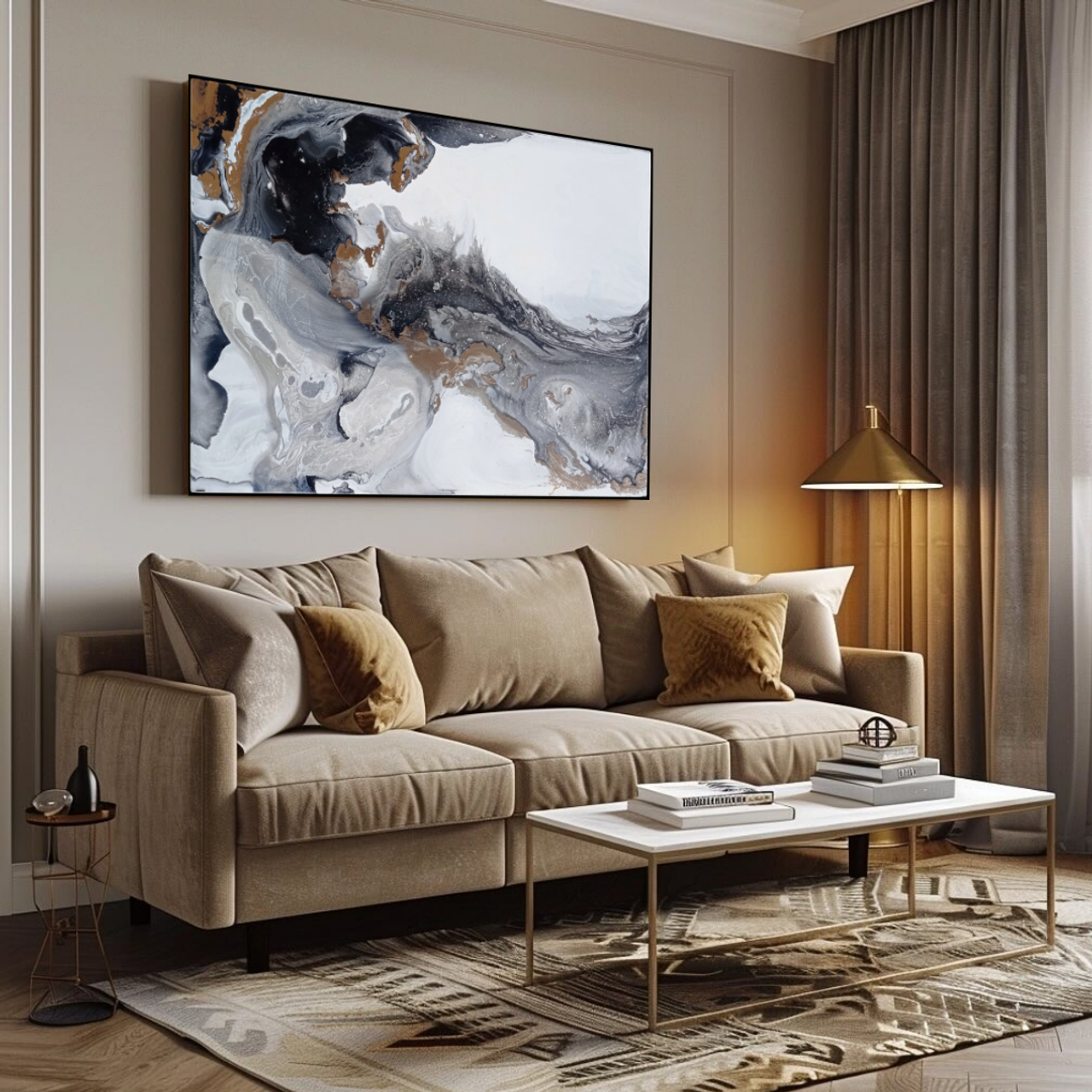 ДАМА В ШЛЯПЕ /100×70см. Купить premium art, интерьерные картины в интернет-магазине MONA