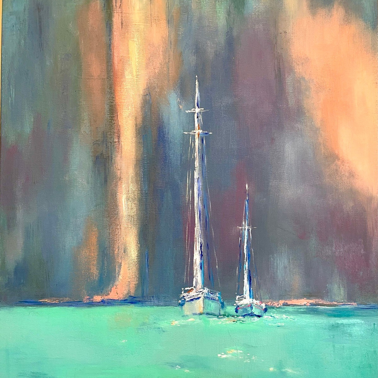 Helicopters, yachts, cars in art