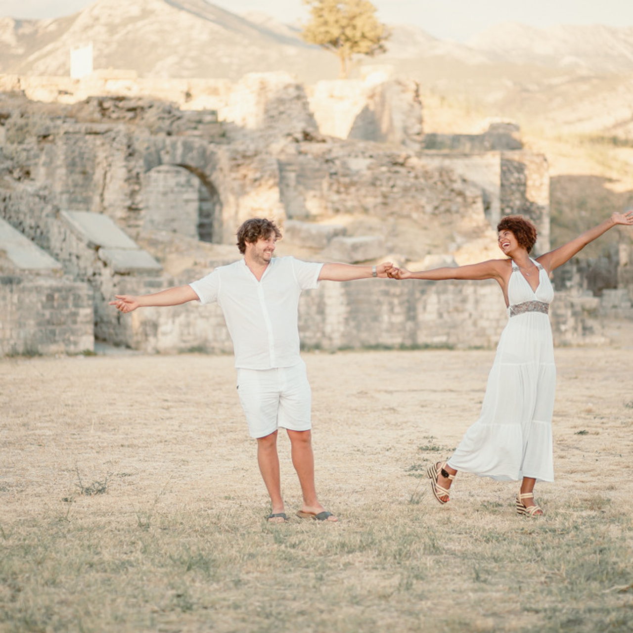 Love Story. Flying Dress Photographer in Croatia, Montenegro, Bosnia, Italy, all EU