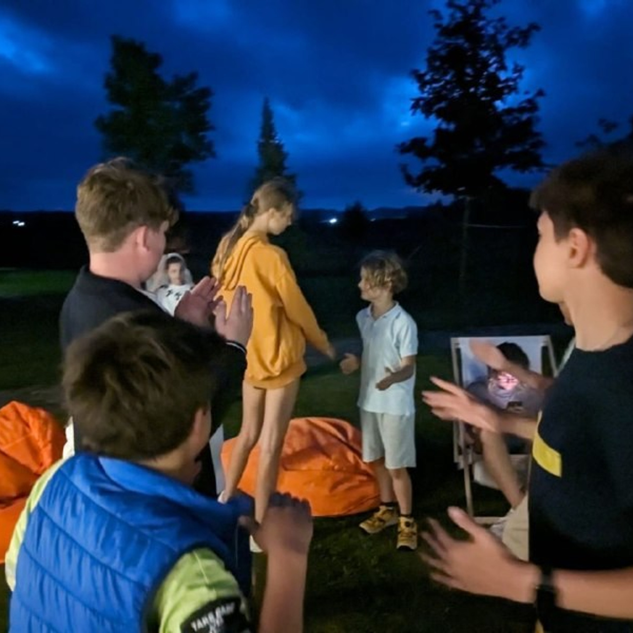 о том как проходит смена детского летнего лагеря по гольфу RNGC