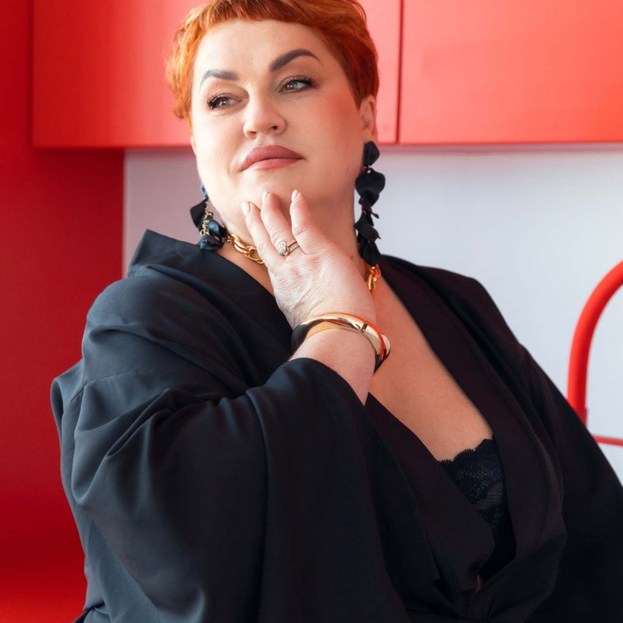 Женский портрет в студии