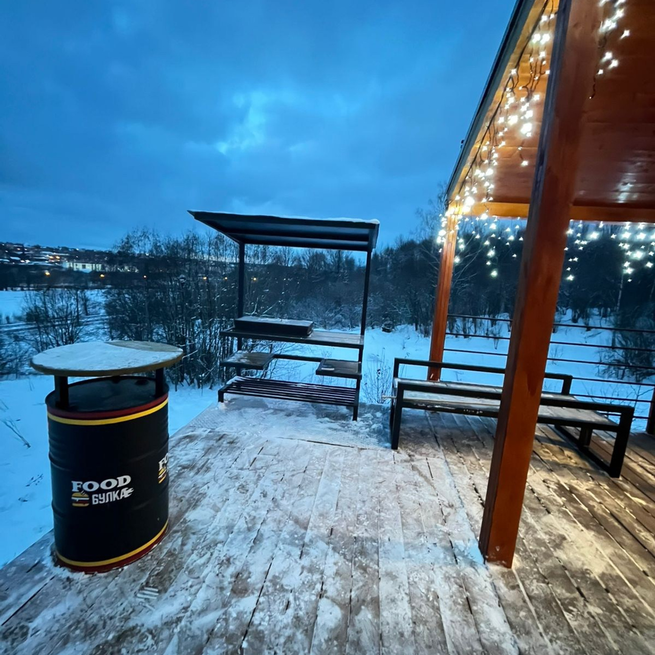 Дом отдыха в Подмосковье с баней, чаном — Дмитровский район