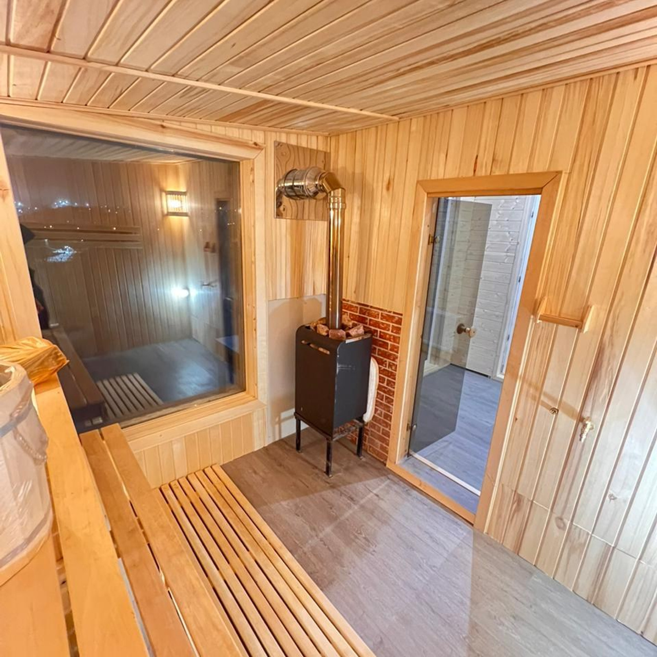 Дом отдыха в Подмосковье с баней, чаном — Дмитровский район