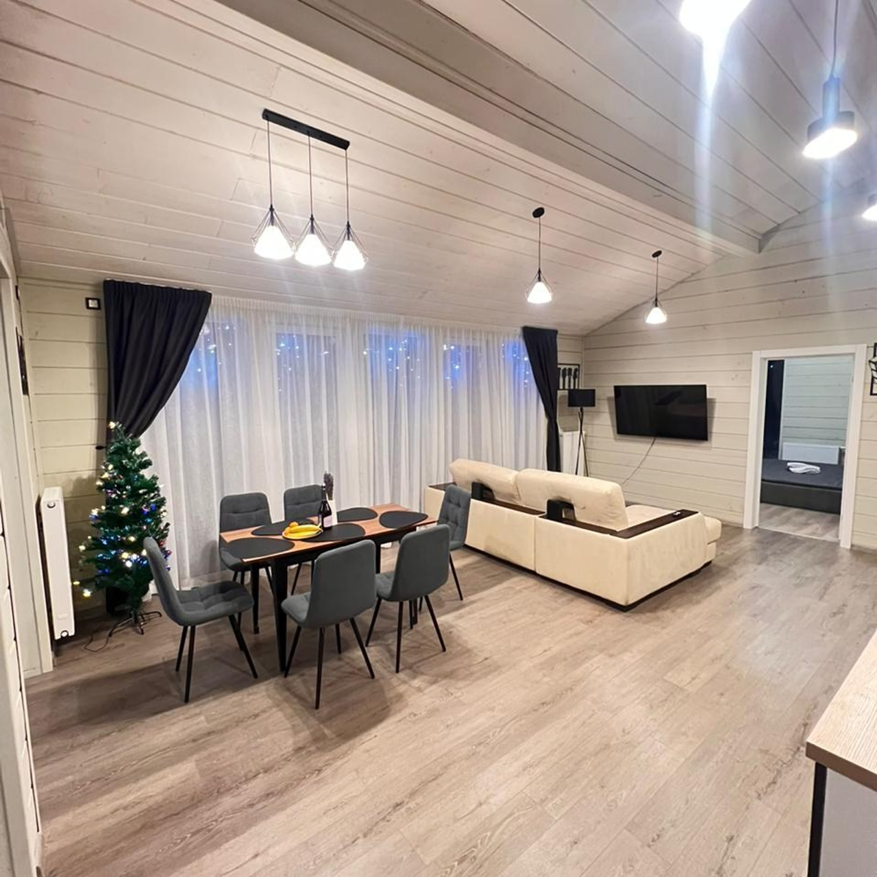 Дом отдыха в Подмосковье с баней, чаном — Дмитровский район