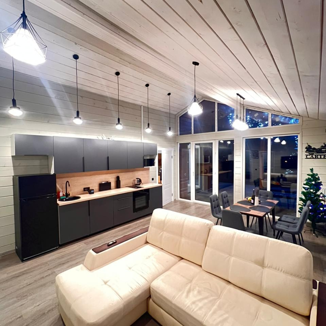 Дом отдыха в Подмосковье с баней, чаном — Дмитровский район