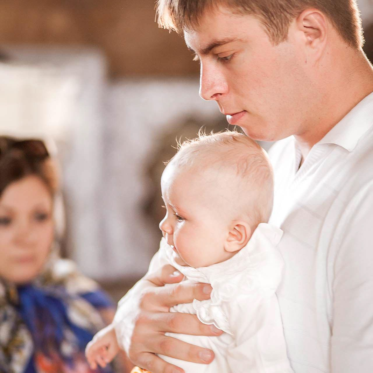 Фотосессия крещения. Фотограф Константин Калачёв