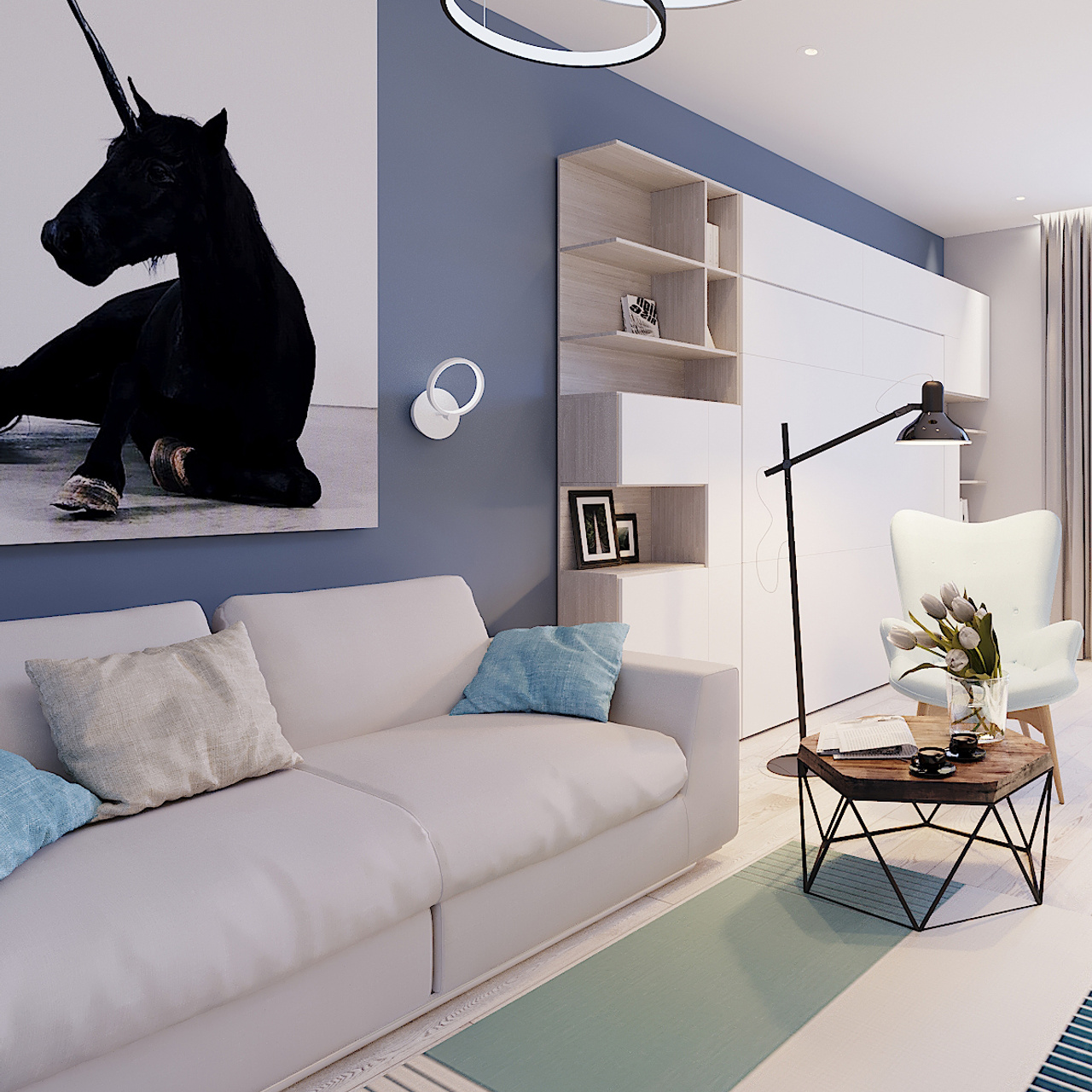 Офис IT-компании. 110 м². Авторский дизайн интерьера