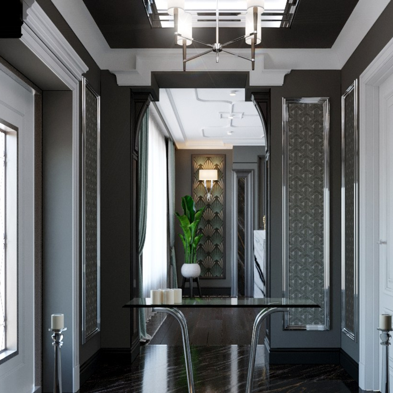 Дизайн интерьера в классическом стиле • Авторский дизайн интерьера квартиры, частного дома