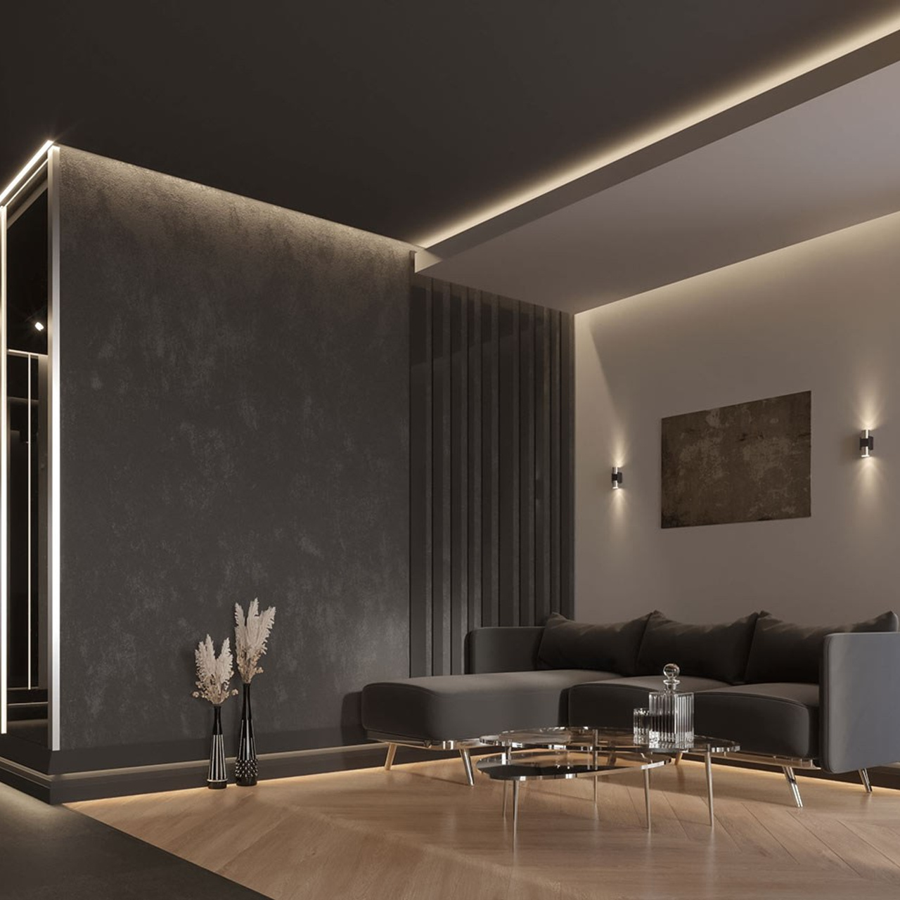 Дизайн-проект трехкомнатной квартиры