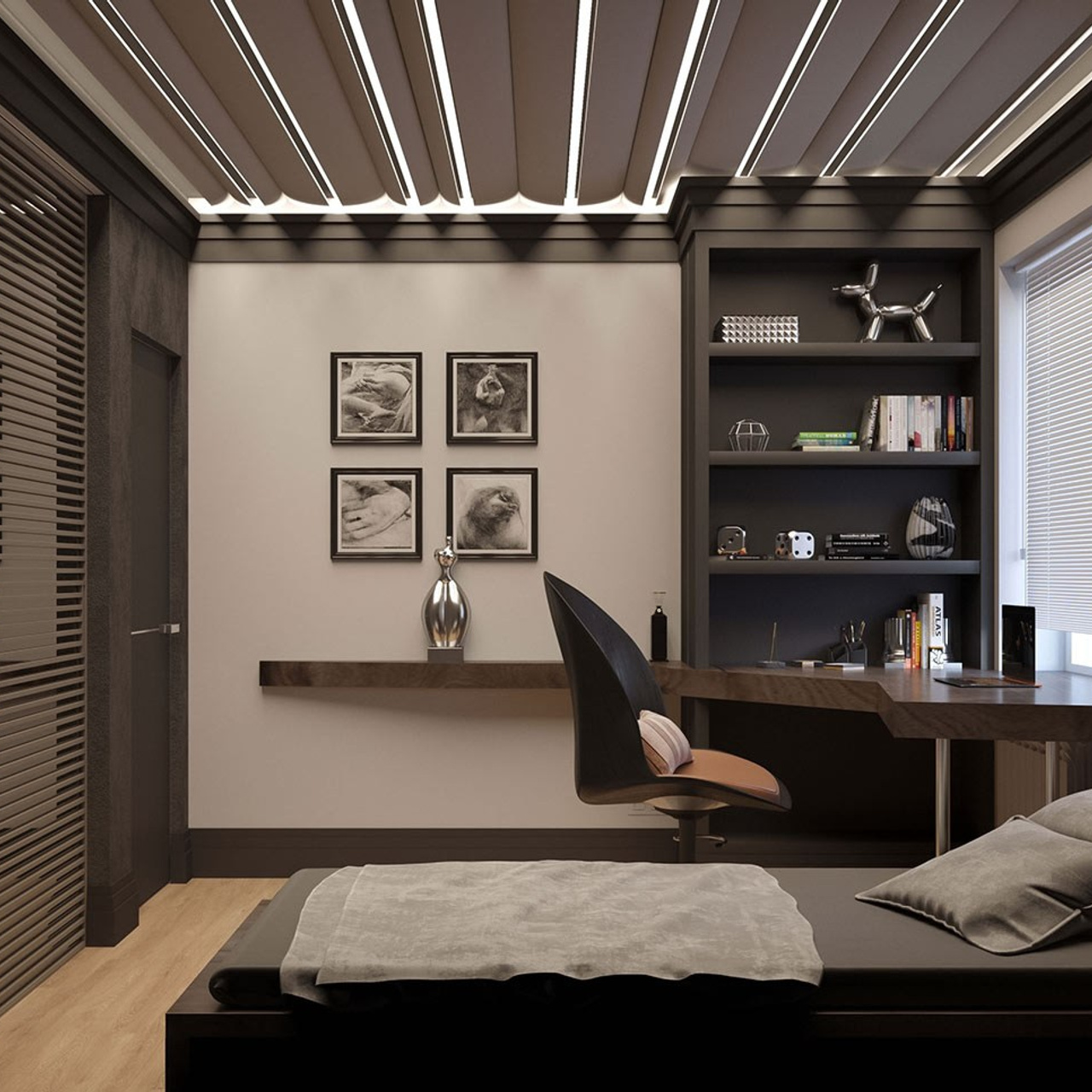 Дизайн-проект трехкомнатной квартиры