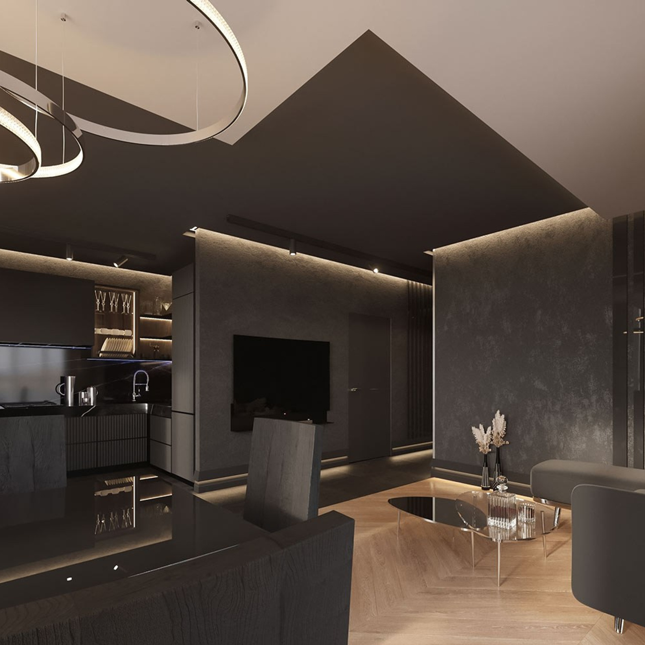 Дизайн-проект трехкомнатной квартиры