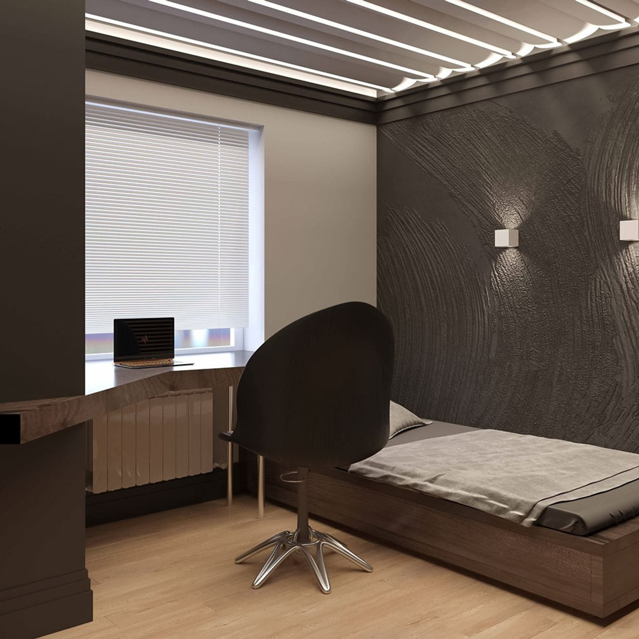 Дизайн-проект трехкомнатной квартиры