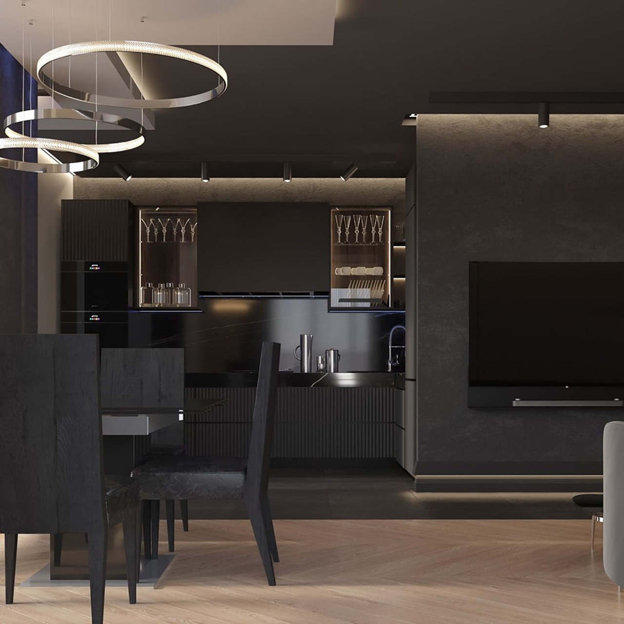 Дизайн-проект трехкомнатной квартиры